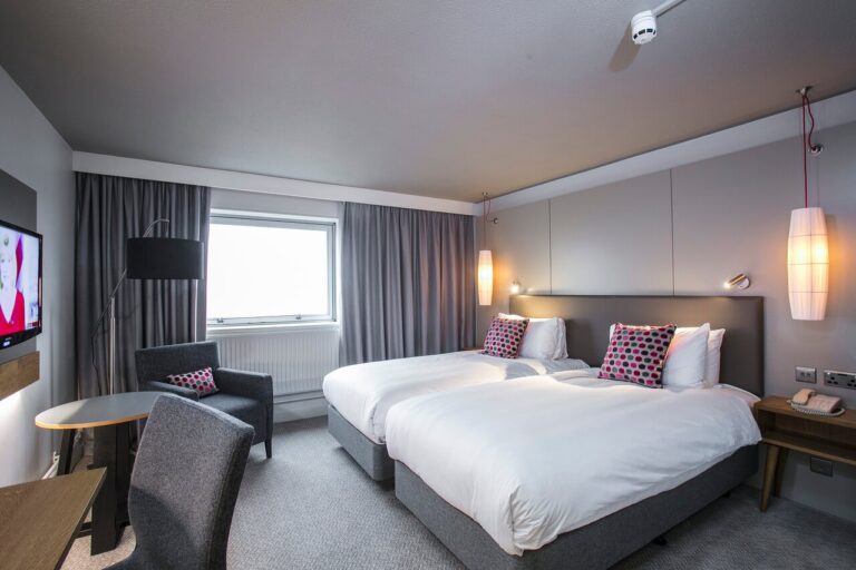 Lightsave Projects Case Study Crowne Plaza Harrogate Bedroom