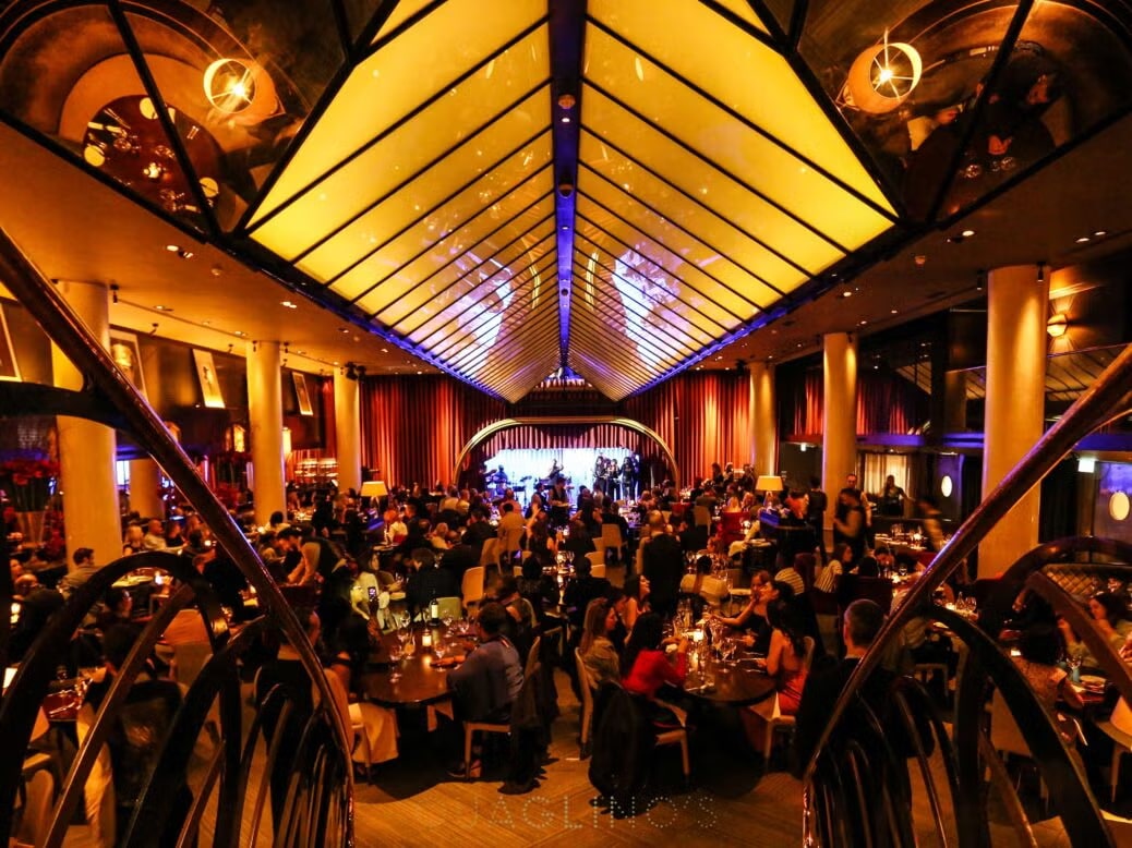 Quaglino D & D Restaurant Lounge after lighting project from Lightsave Projects