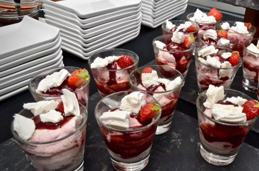 Crowne Plaza Stratford-Upon-Avon kitchen area after successful lighting project.