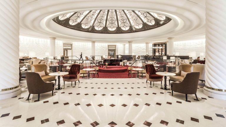 The Rotunda Bar at Four Seasons Hotel Tower Bridge.