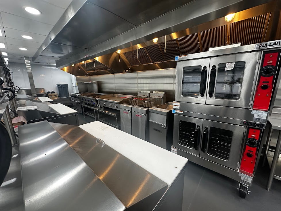 Best Western The Queen at Chester Hotel kitchen after lighting project