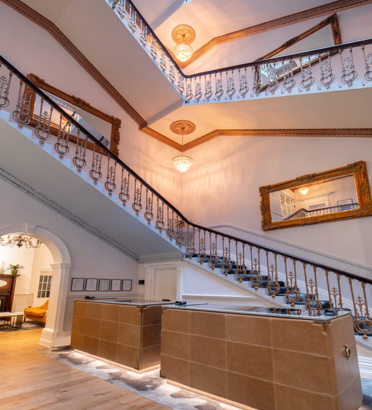 Best Western The Queen at Chester hotel stairs